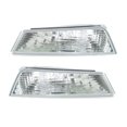 thumbnail image 1 of For Acura TL 2009 2010 2011 Turn Signal Light Driver and Passenger Side | Pair | Front | Clear Lens | CAPA Certified | Replacement For AC2532102, AC2533102 | 33351TK5A01, 33301TK5A01, 1 of 6