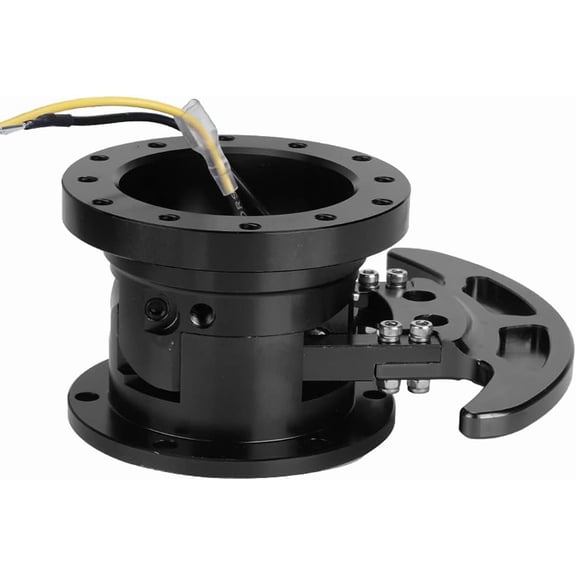 Acura Tl Quick Release Tilt Hub,Quick Release Hub,Steering Wheel Hub Adapter,Flip Up Steering Wheel Hub,Tilt Flipped Racing Steering Wheel Quick Release Hub Kit Removable Adapter(Black)