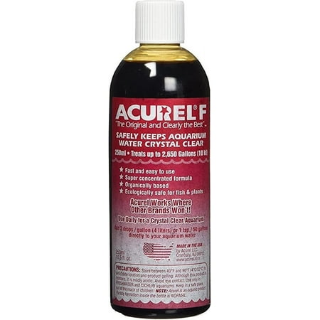 Acurel F Water Clarifier – 25 mL / 50 mL / 250 mL