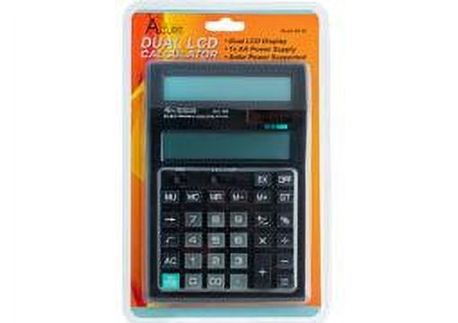 Acurit Dual LCD Calculator