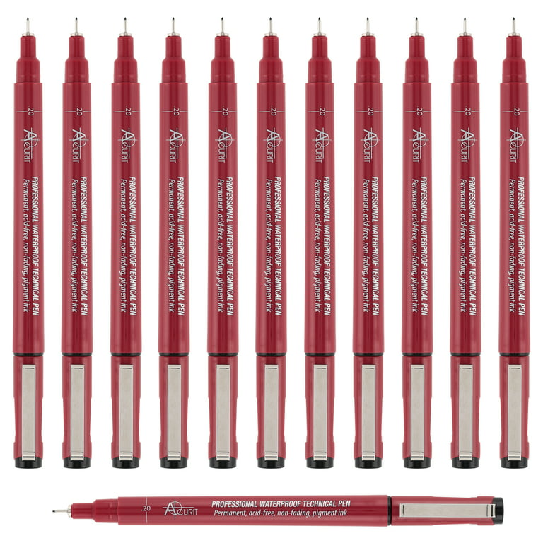 https://i5.walmartimages.com/seo/Acurit-Waterproof-Technical-Pens-Professional-Pen-Rich-Blank-Ink-Acid-Free-Light-Fast-Sketching-Drawing-CAlligraphy-More-12-Pack-0-20mm_cd2ef9df-d76c-40b2-a423-69e581fb871c.22ea5466c68bb211d282482233c36e15.jpeg?odnHeight=768&odnWidth=768&odnBg=FFFFFF