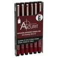 thumbnail image 1 of Acurit Waterproof Technical Pens - Professional Waterproof Technical Pen, Rich Blank Ink, Acid-Free, Light Fast, for Sketching, Drawing, CAlligraphy, & More! - [6-Pack - Assorted Sizes], 1 of 6