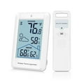 thumbnail image 1 of Acurite Weather Station, AMIR Indoor Thermometer with 328ft Remote Sensor Outdoor Thermometer Humidity Gauge for Home Greenhouse Office Bedroom, 1 of 11