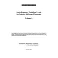 thumbnail image 1 of Acute Exposure Guideline Levels for Selected Airborne Chemicals: Volume 8, (Paperback), 1 of 1