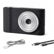 Acuvar 16MP Compact Digital Camera with 2.4" LCD Screen – Easy Point and Shoot Camera for Kids, Teens, Beginners & Seniors | USB Cable Included | Lightweight Travel-Friendly Design