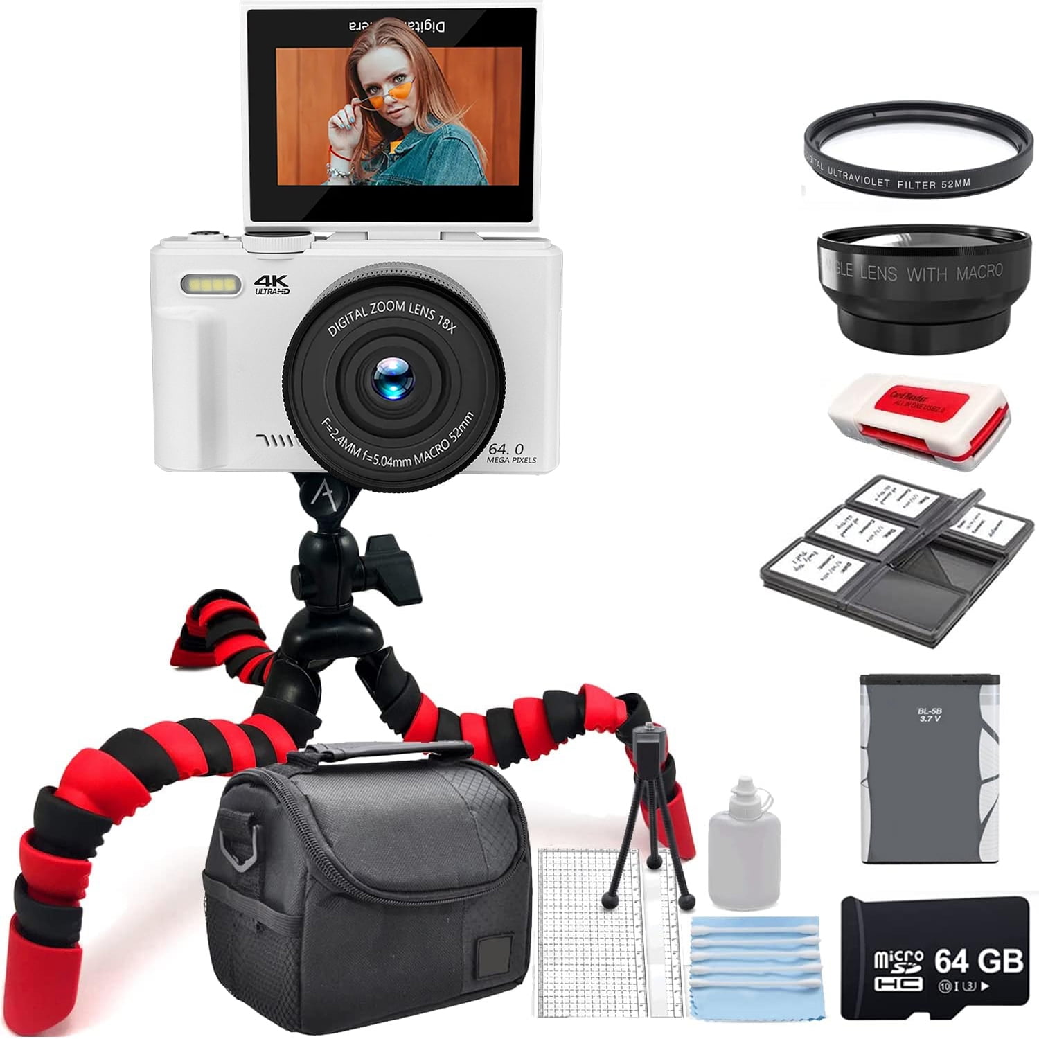 Content Creator Kit Phone Vlogging Kit Movo Ivlog1 Vlogging Kit