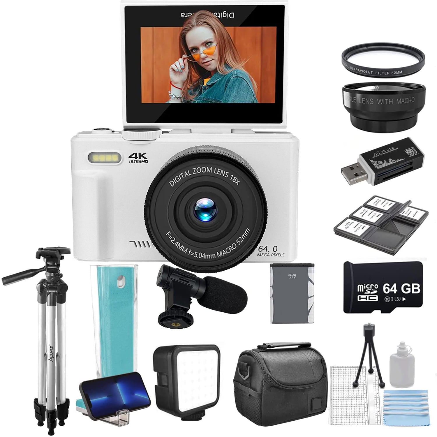 Vlogging Camera Canon Camera With Viewfinder And Flip Screen 4K - Main Image