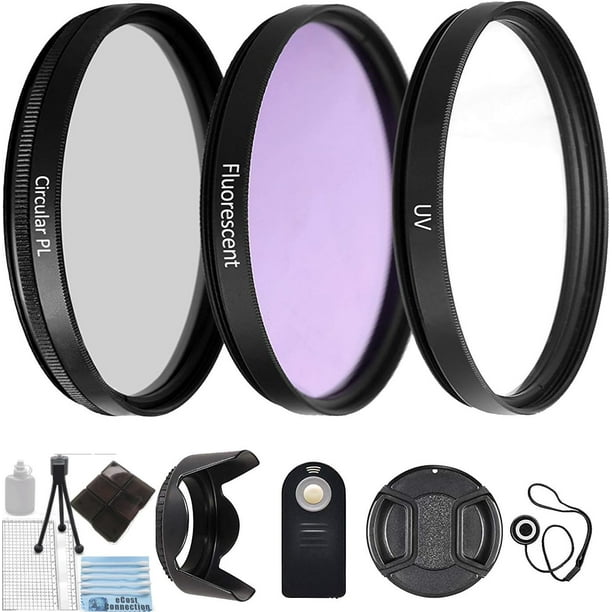 Acuvar 72mm Professional Digital Camera Filter Bundle for Lenses