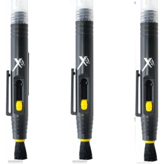 Acuvar Lens Cleaning Pen 3 Pack With Brush, Camera And Screen Cleaning Tool For DSLR, Phone And Optics