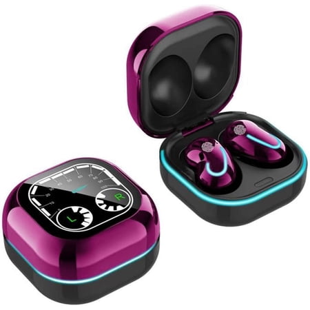 Acuvar MFTWV2FSH Waterproof Wireless In Ear Earbuds with Micro USB Cable, Pink
