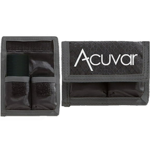 Acuvar Small Battery Pouch for Small DSLR Camera Batteries
