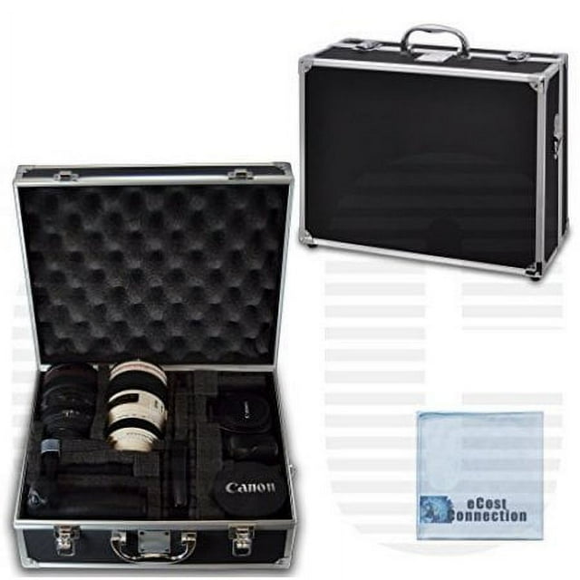 Acuvar Small Hard Camera Equipment Case For Canon, Nikon, Sony, Samsung