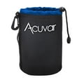 thumbnail image 1 of Acuvar Small Neoprene (Blue and Black) Soft Lens Pouch For Canon, Sony, Pentax, Sigma, Olympus DSLR and SLR Cameras, 1 of 2