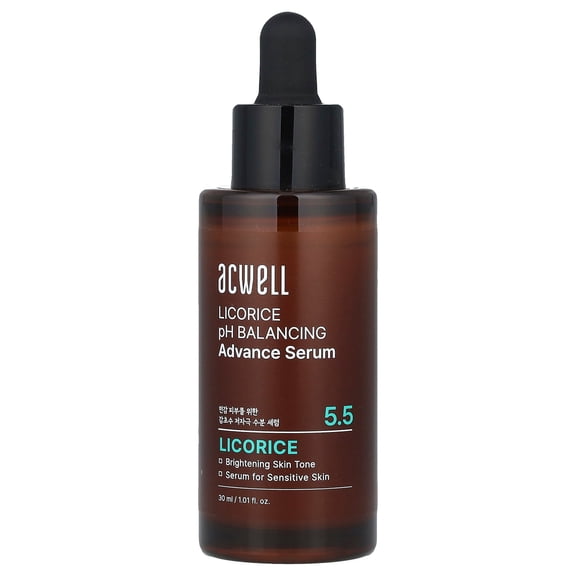 Acwell Licorice pH Balancing Advance Serum, 1.01 fl oz (30 ml)
