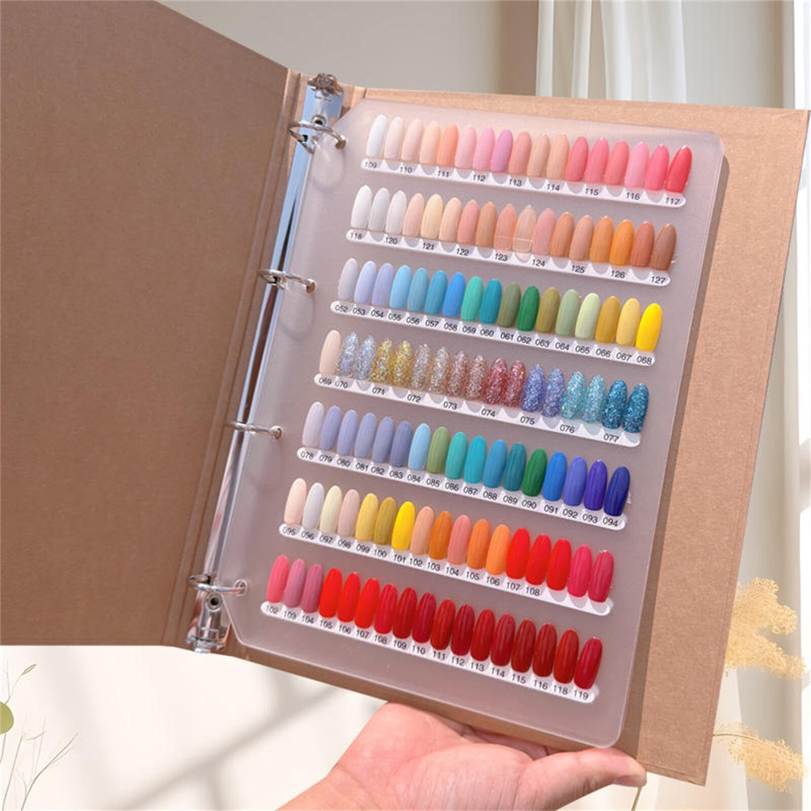 Acycoin2A 357 Extra Large Press on Organizer Nail Storage and Display ...