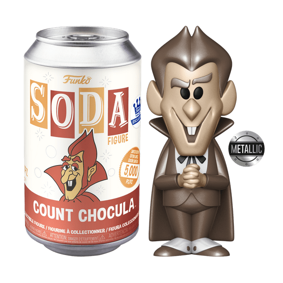 Ad Icons Count Chocula (Metallic) Exclusive Funko Vinyl Soda (5000 PCS)
