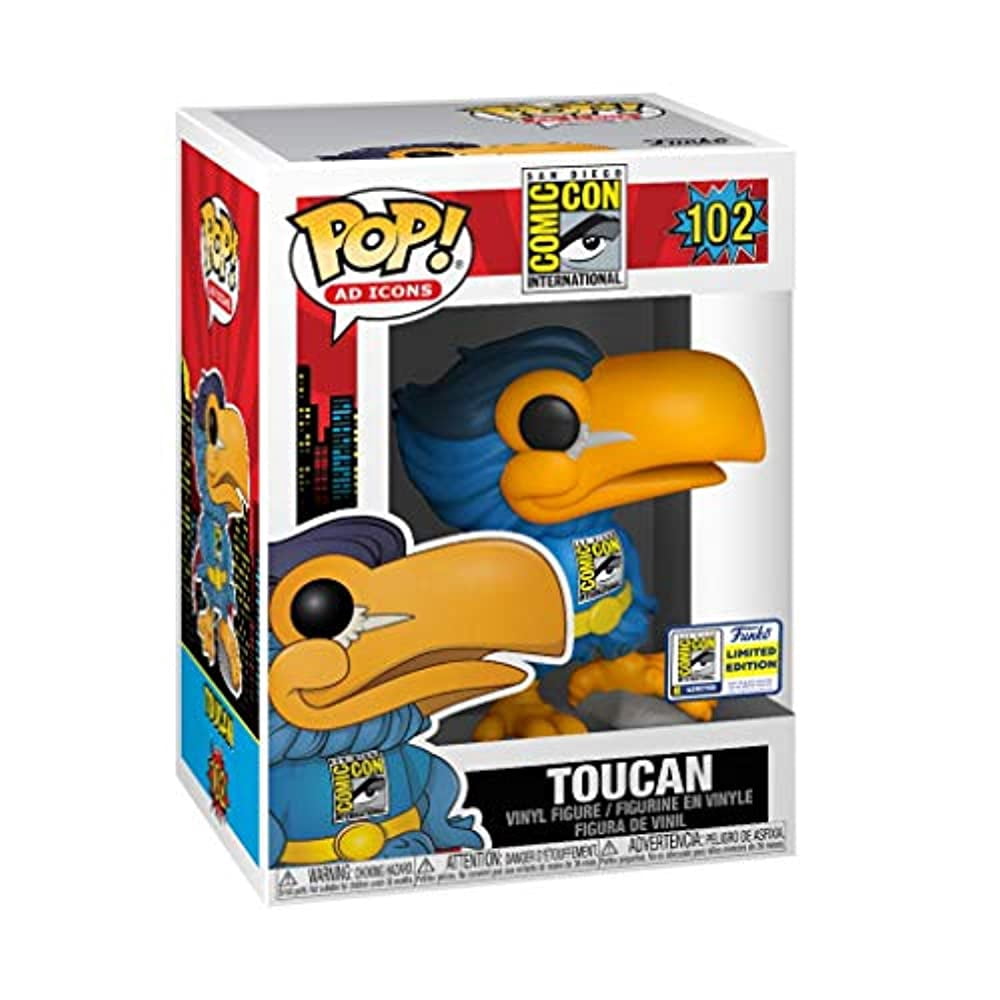 Funko Pop! SDCC 2023 Superhero Toucan - San Diego Comic-Con Convention Exclusive Figure
