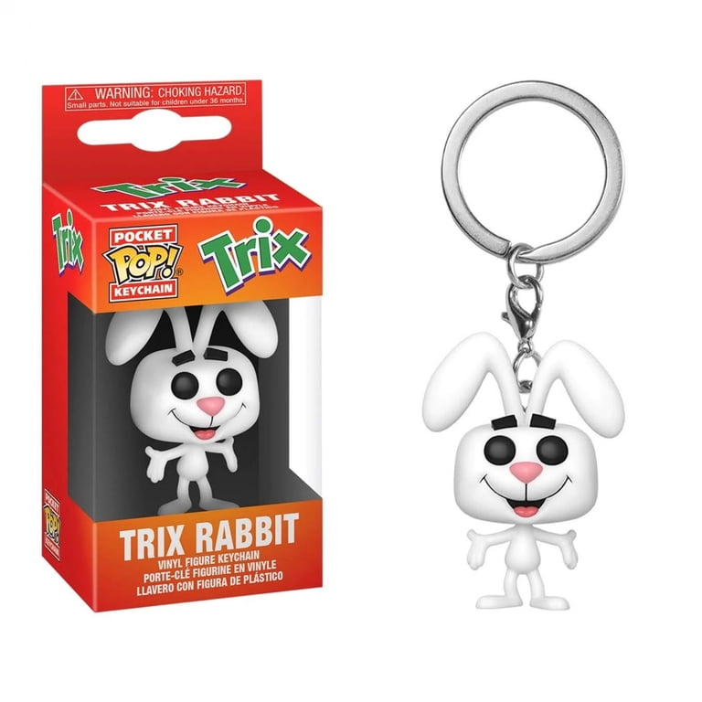 Ad Icons - Trix Cereal Trix Rabbit Funko Pop! Keychain - Walmart.com
