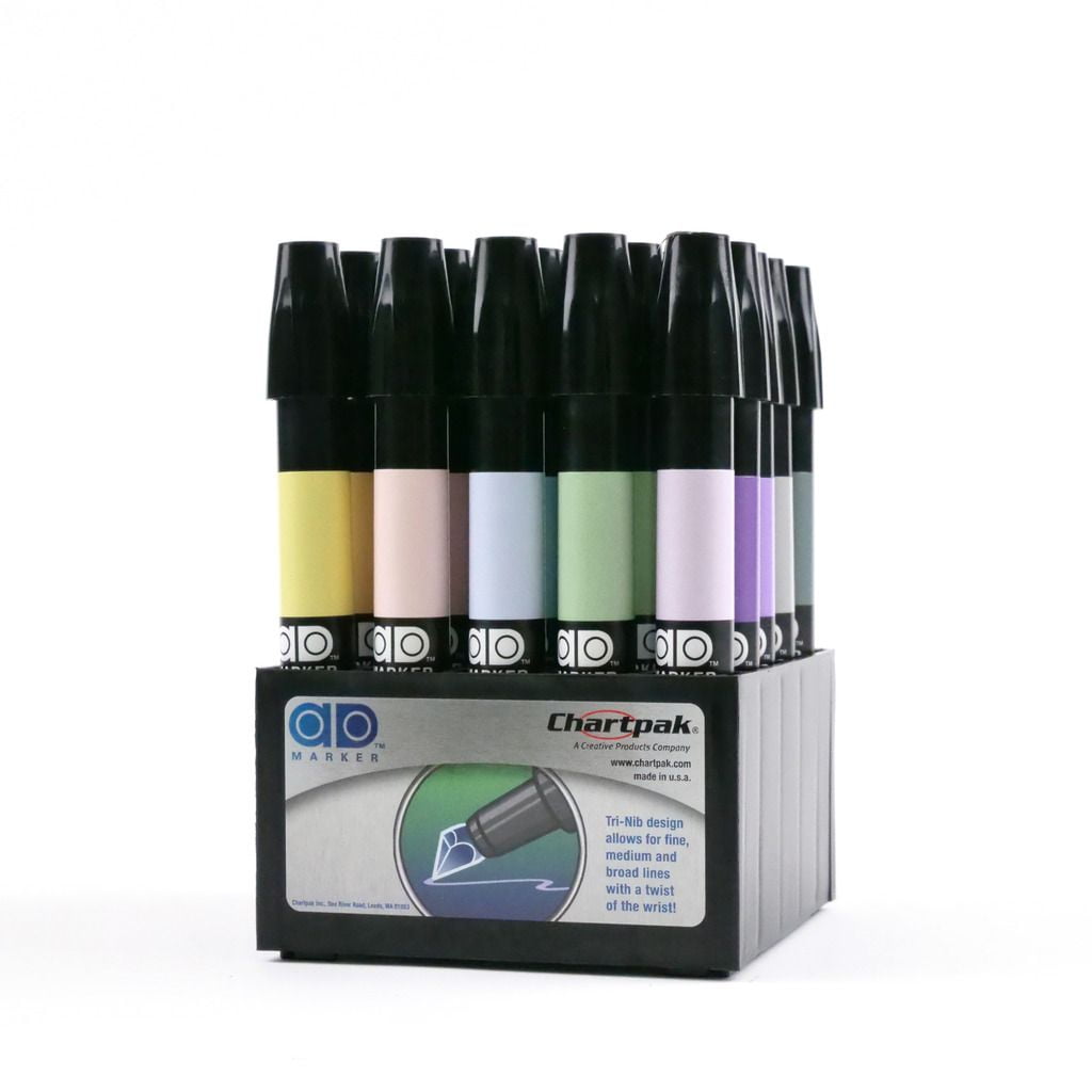 Xonex Mini Art Set with Colored Pencils, Markers, Oil Pastels, Watercolor  Cakes, Brush