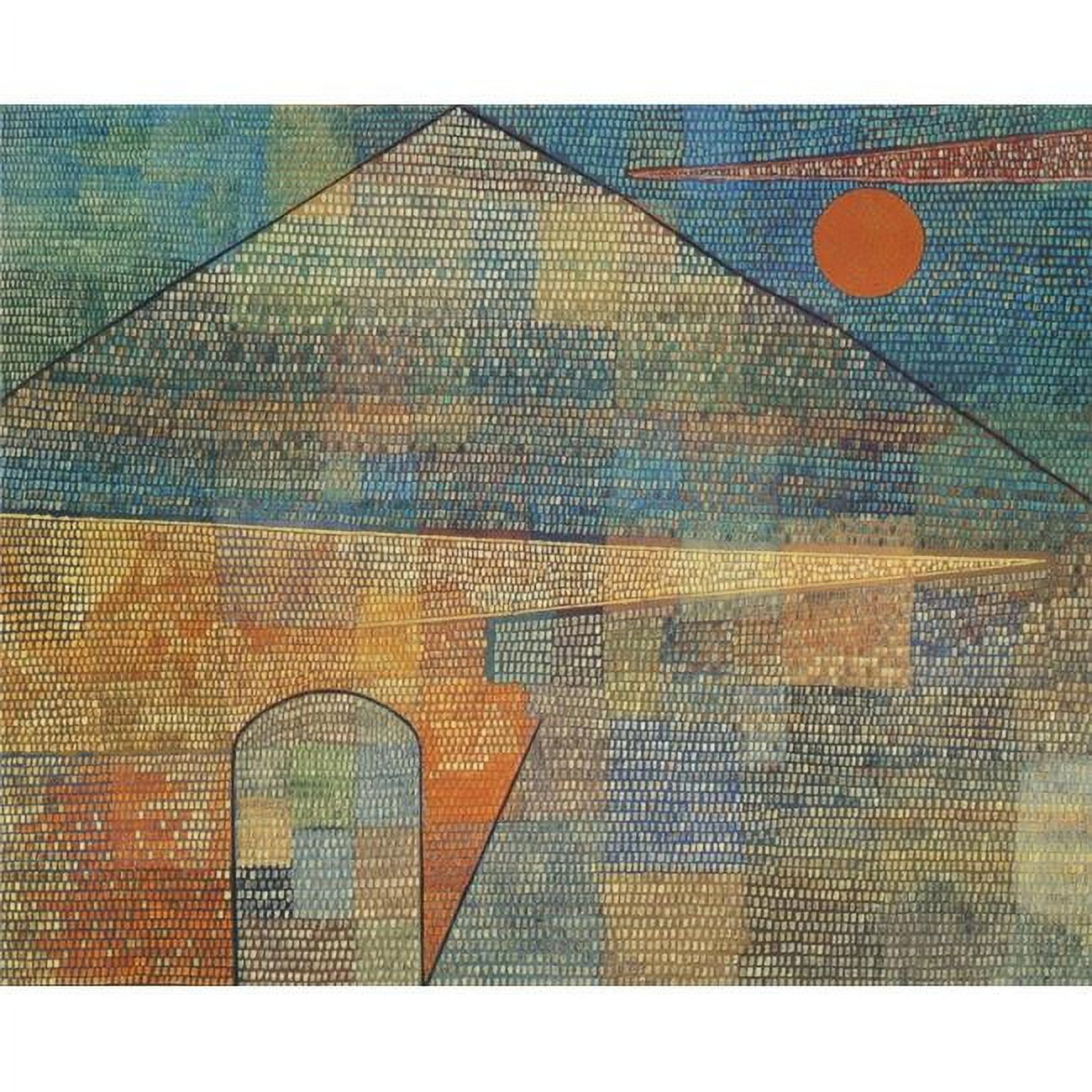 印刷版 498 KLEE Ad Pam assume 1932 パリ 印刷 Ad Parnassum 1932 Poster Print by Paul Klee 18 x 24 - Walmart.com