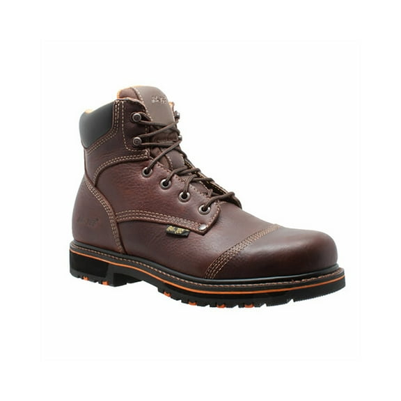 Men's 6" Comfort Work Boot Dark Brown, Size - 13