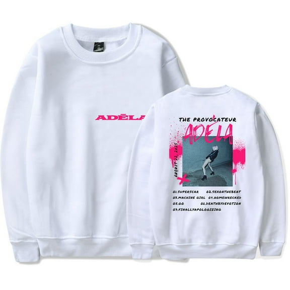 Adéla Album The Provocateur Crewneck Sweatshirt Merch Casual Sweatshirt Unisex Clothing