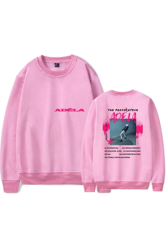 Adéla Album The Provocateur Crewneck Sweatshirt Merch Casual Sweatshirt Unisex Clothing