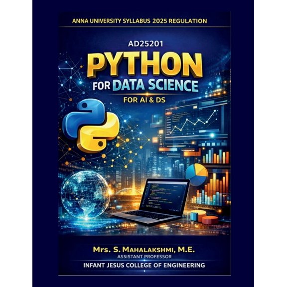 Ad25201-Python for Data Science, (Paperback)