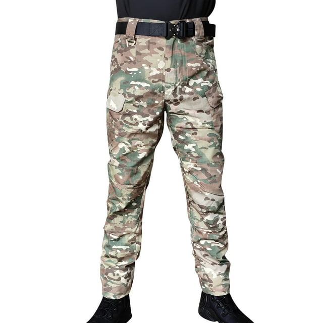 AdBFJAF Mens Cargo Pants Relaxed Fit Boot Cut Men's Outdoor Hiking ...