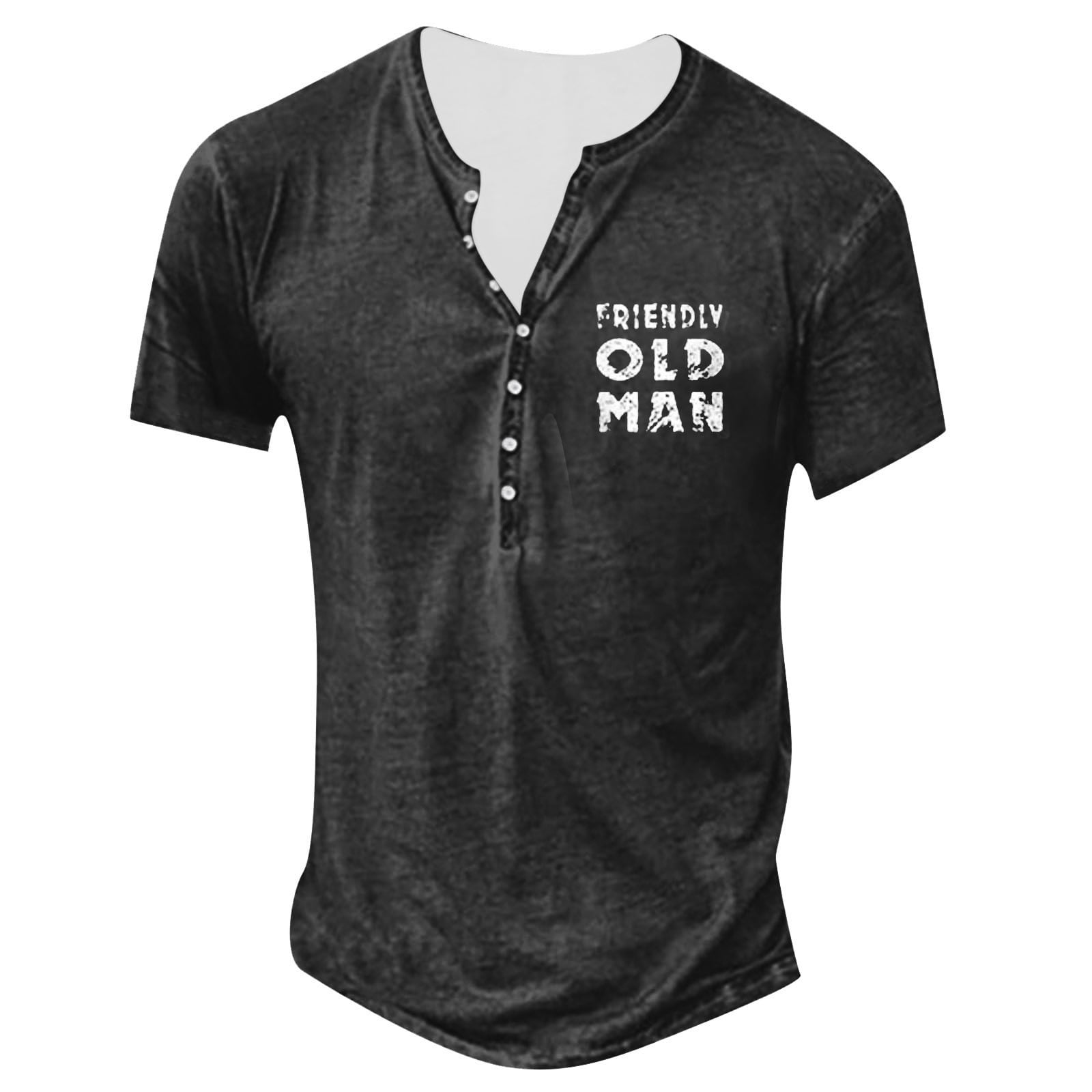 AdBFJAF Mens Tshirt Long Torso Mens Summer Fashion Retro Old Basic