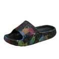 AdBFJAF Open Toe Slippers for Women Summer New Thick Sole Anti Slip Eva ...