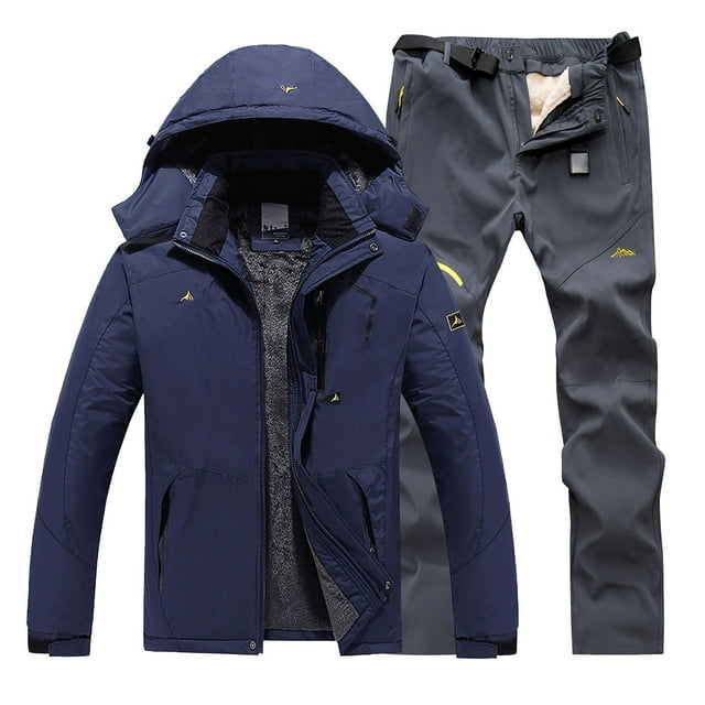 AdBFJAF Outfits for Men Men's Suit Jacket Male Ski Wear Winter ...