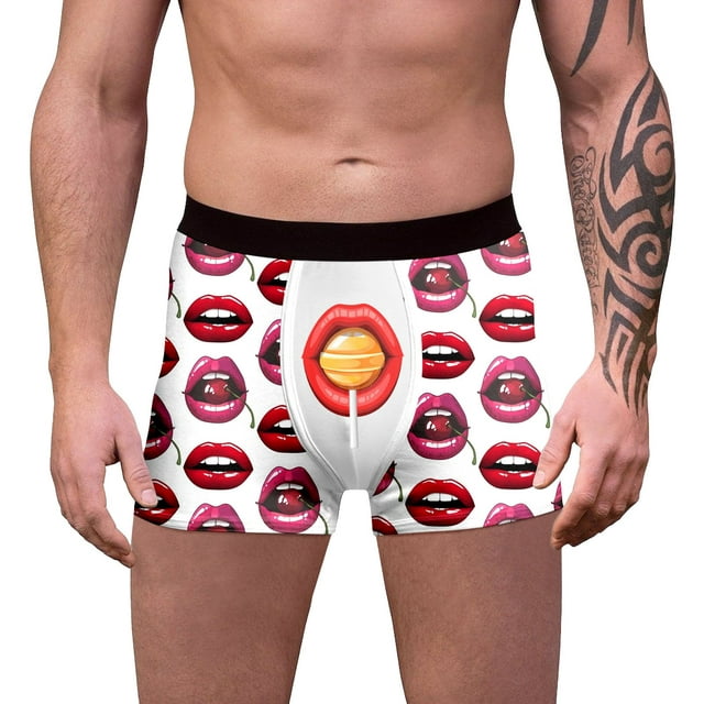 AdBFJAF Panties for Men with Butt Hole Plus Size Panties Hipster Mens ...