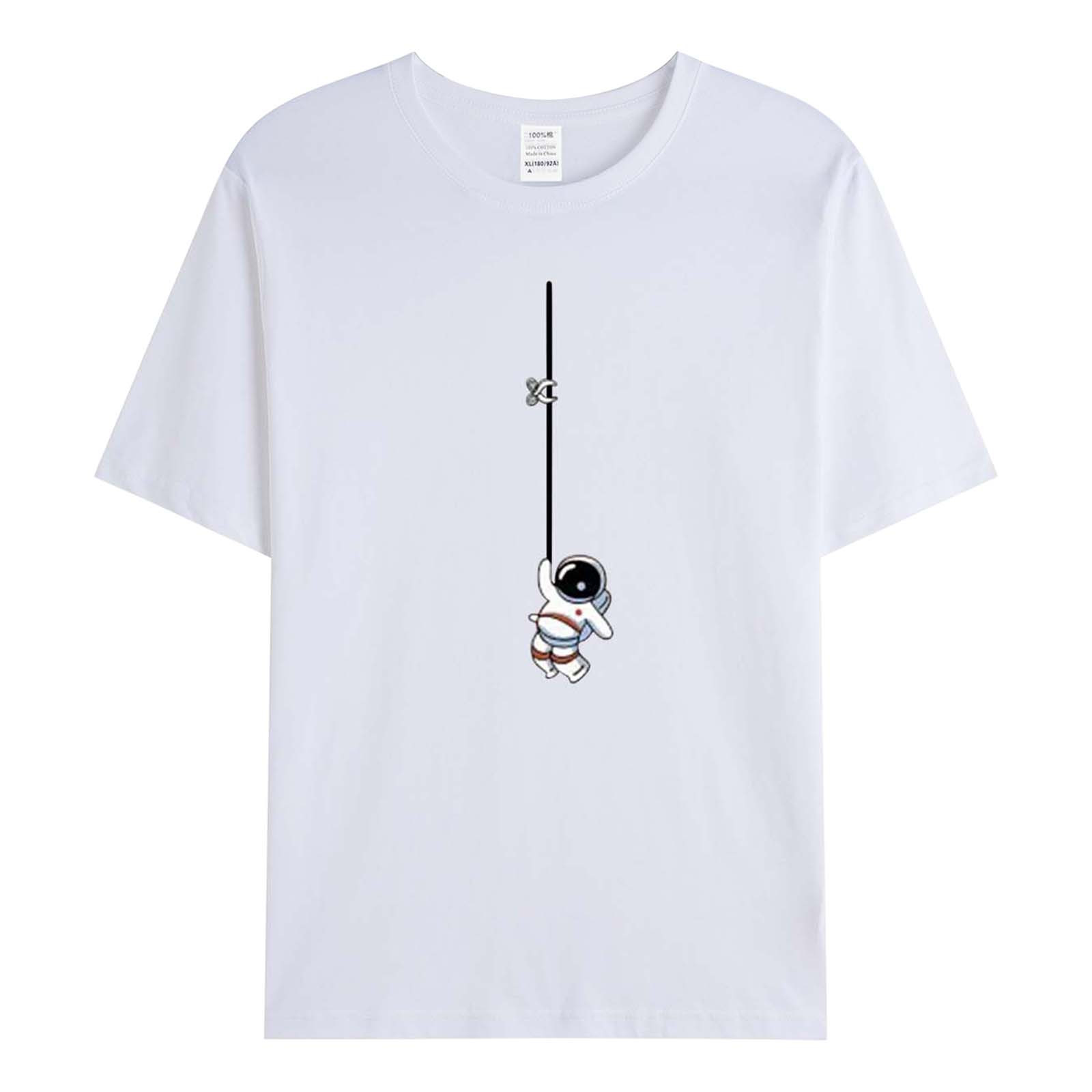 AdBFJAF Tshirts Shirts for Men White V Neck Under Dress Shirt Male