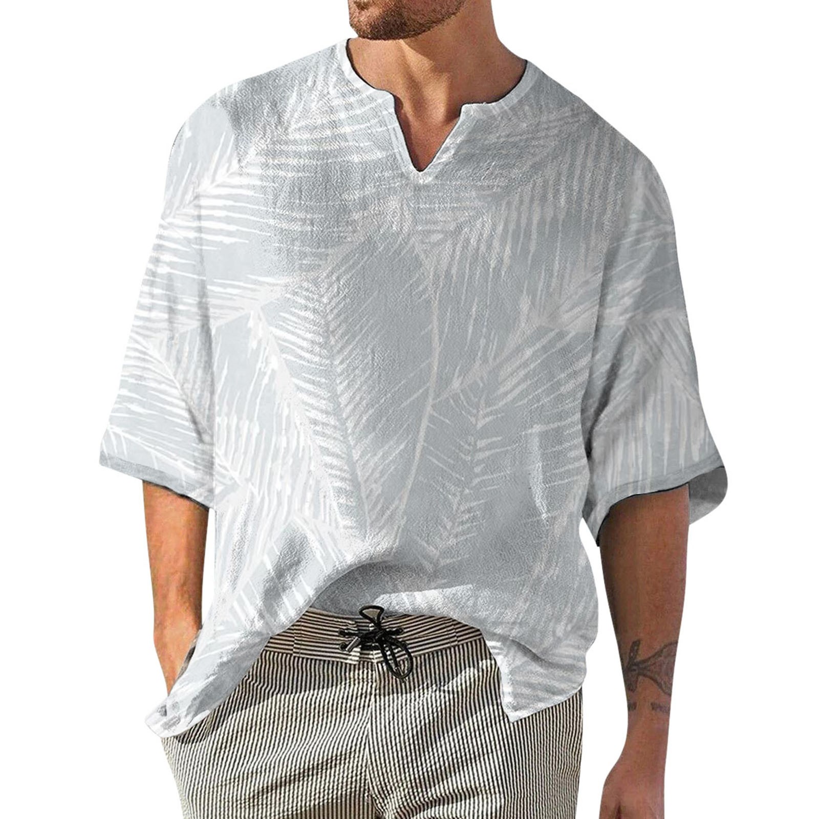 AdBFJAF Vintage Shirts for Men Graphic Tees Mens Summer Fashion Casual ...