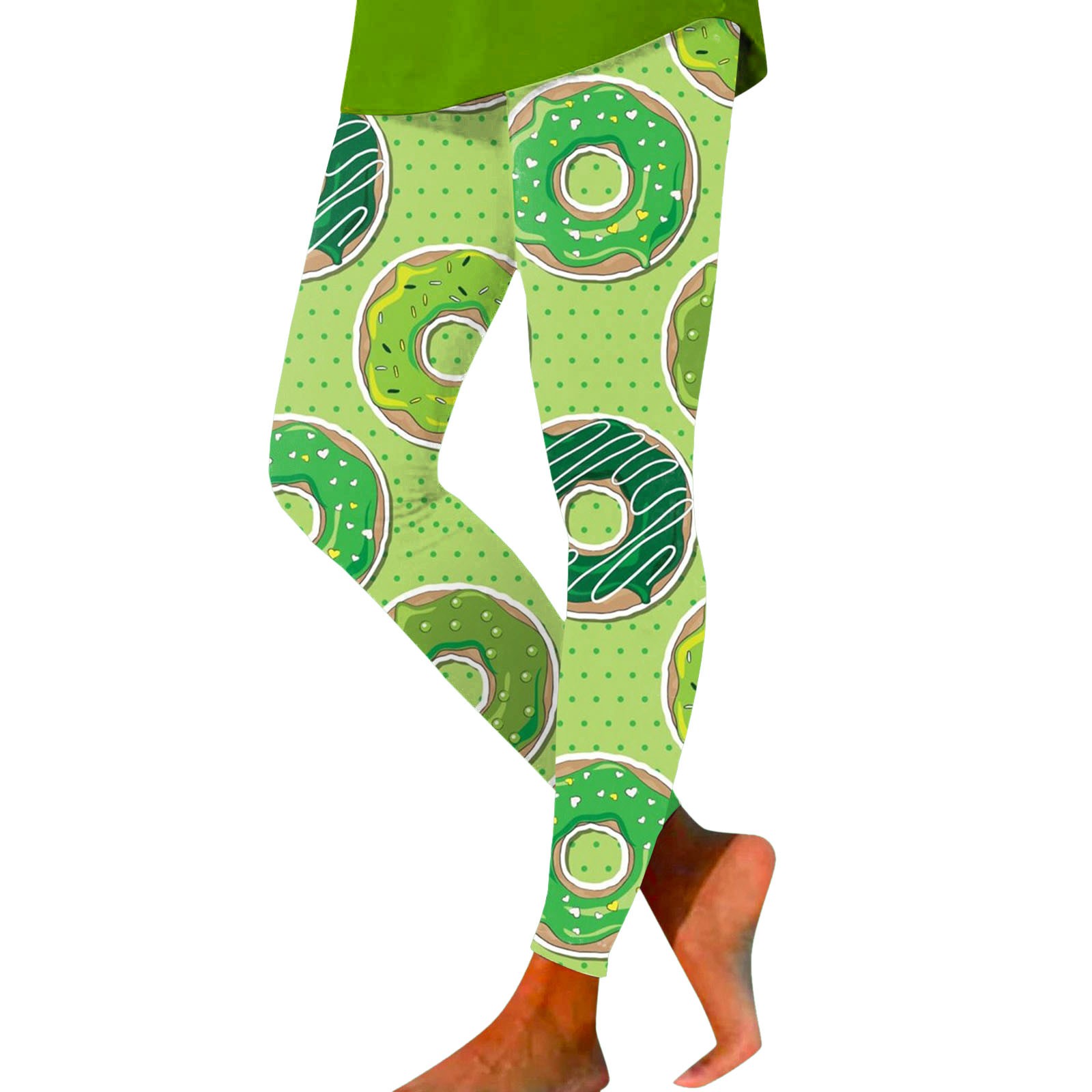 AdBFJAF Warm Leggings for Women Winter Translucent Women Casual St Pa