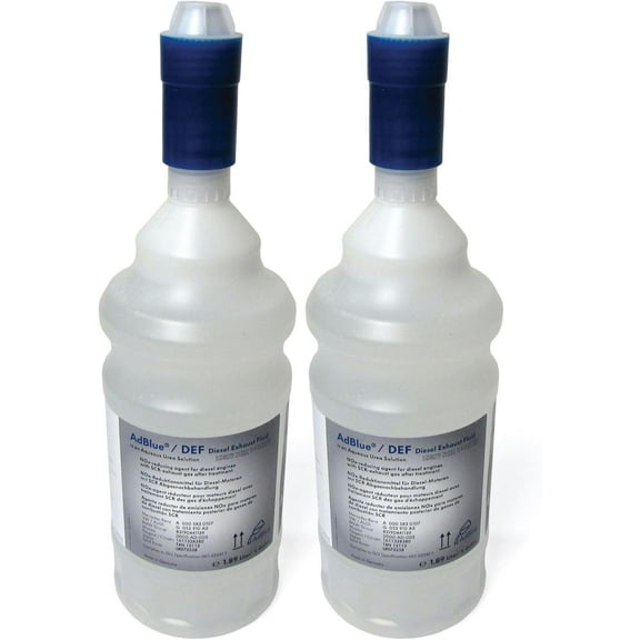 AdBlue Diesel Exhaust Fluid DEF SCR LR072258, Original Equipment, 1 Gallon (2 Half-Gallon Bottles), Compatible with Land Rover Discovery 5, Range Rover Sport, Velar, And Evoque, Diesel Vehicles Only