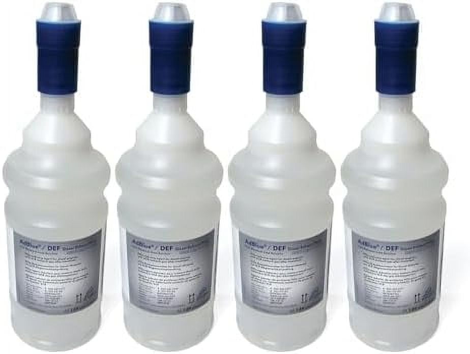 AdBlue Diesel Exhaust Fluid DEF SCR LR072258, Original Equipment, 2 Gallons (4 Half-Gallon Bottles), Compatible with  Discovery 5, Range Rover Sport, Velar, And Evoque, Diesel Vehicles Only