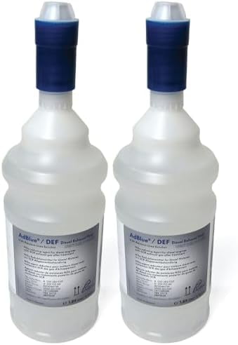 AdBlue Diesel Exhaust Fluid DEF SCR LR072258, Original Equipment,  Gallon (2 Half-Gallon Bottles), Compatible with  Discovery 5, Range Rover Sport, Velar, And Evoque, Diesel Vehicles Only
