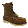 thumbnail image 1 of AdTec Men Brown Men's Apex 8" SR Moc-Toe, 1 of 5