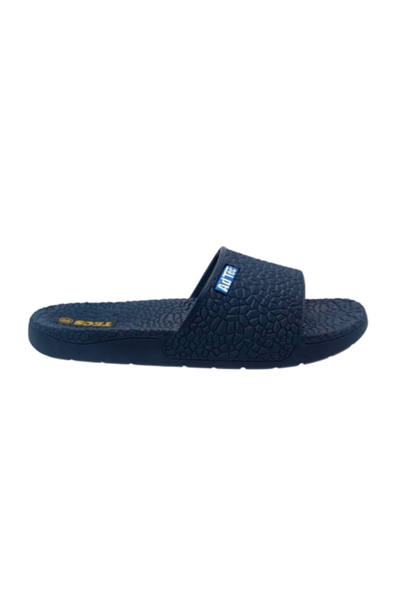 Men Navy Pebble Sandals