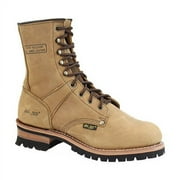 AdTec Men's 1427 9" Soft Toe Logger Work Boots