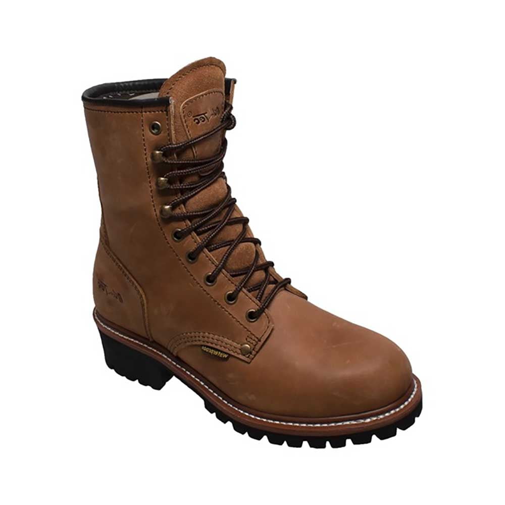 Buy AdTec Waterproof Logger Work Boots for Men at Ubuy Kuwait