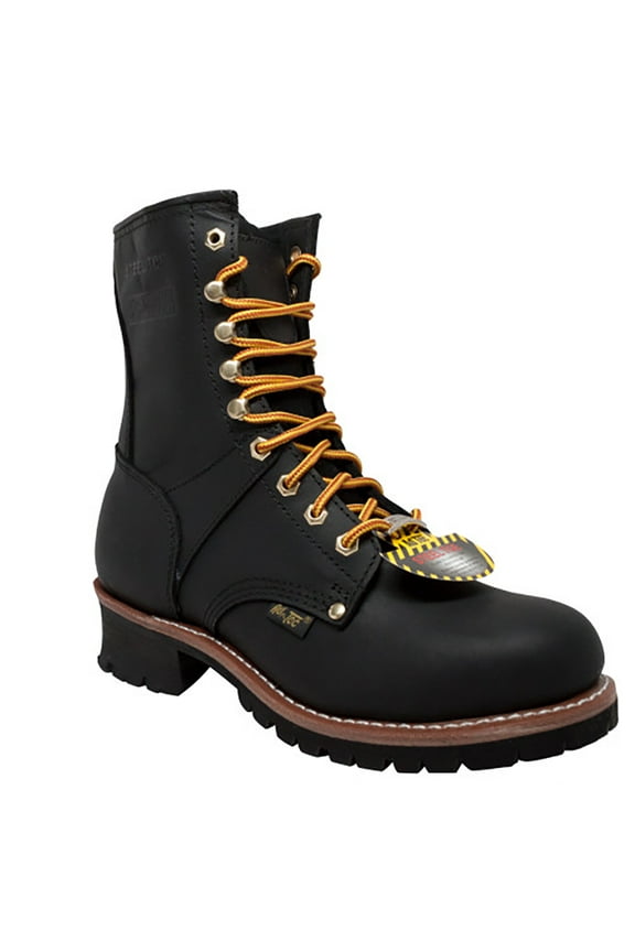 Men's 1428WP 9" Waterproof Steel Toe Logger Work Boots