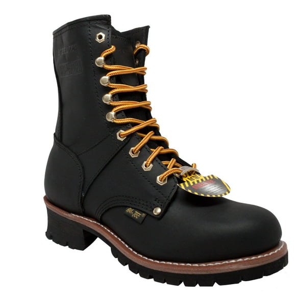 AdTec Men's 1428WP 9" Waterproof Steel Toe Logger Work Boots
