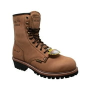 AdTec Men's 1740WP 9" Waterproof Steel Toe Logger Work Boots