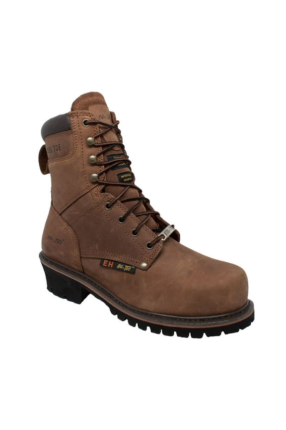 Men's 9" Super Logger Steel Toe Work Boots
