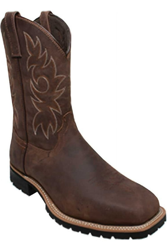 Men's 9858 12" Steel Square Toe Western Work Boots