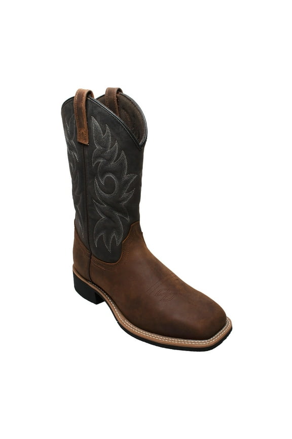 Men's 9859 12" Square Toe Western Work Boots