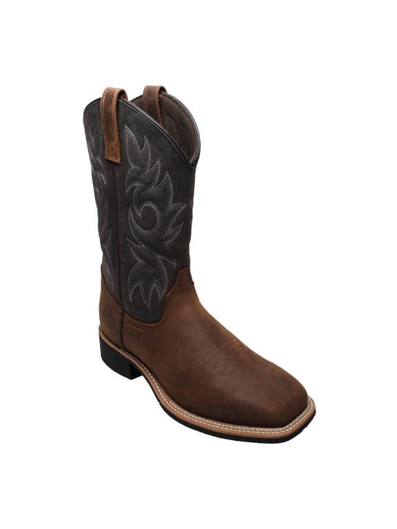 Men's 9859 12" Square Toe Western Work Boots